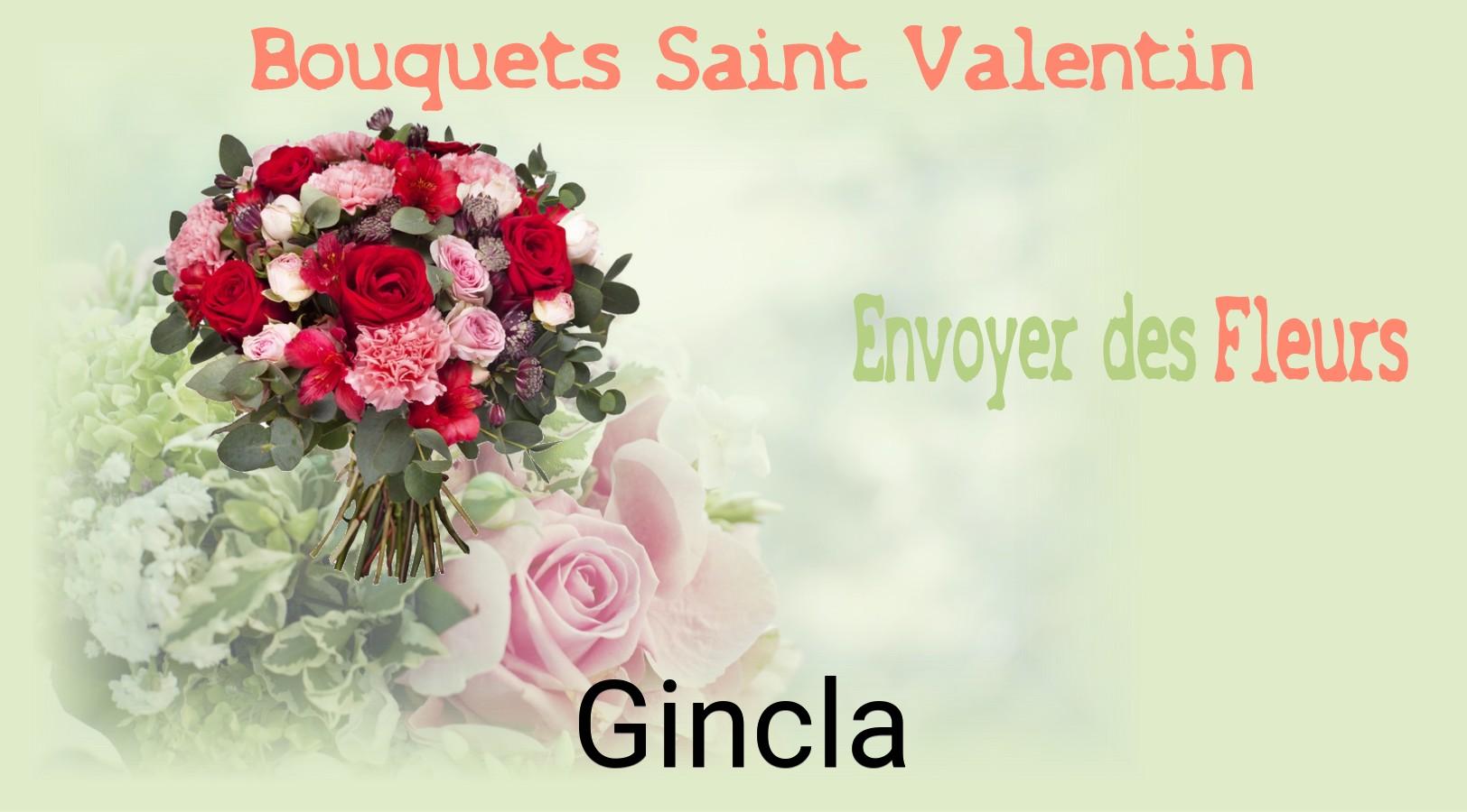 Roses de Saint-Valentin livrées à Gincla
